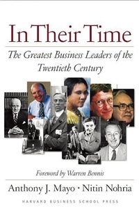 Enlarge image Cover: In Their Time - Harvard Business Review Press