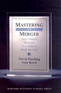 Cover: Mastering the Merger - Harvard Business Review Press