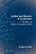 Cover: Symbol and Rhetoric in Ecclesiastes - Society of Biblical Literature