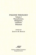 Bild: Pauline Theology, Volume I - Society of Biblical Literature