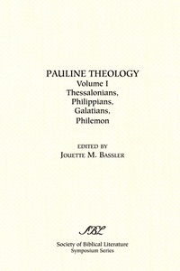 Bild: Pauline Theology, Volume I - Society of Biblical Literature