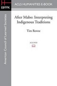 Enlarge image Cover: After Mabo - ACLS History E-Book Project