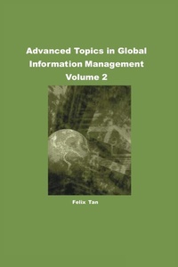 Enlarge image Cover: Advanced Topics in Global Information Management - IGI Publishing