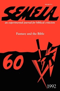 Enlarge image Cover: Semeia 60 - Society of Biblical Literature