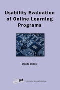 Cover: Usability Evaluation of Online Learning Programs - IGI Publishing
