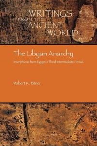 Enlarge image Cover: The Libyan Anarchy - Society of Biblical Literature