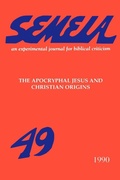Cover: Semeia 49 - Society of Biblical Literature