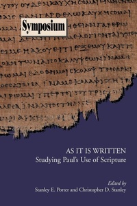 Enlarge image Cover: As It Is Written - Society of Biblical Literature