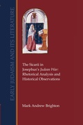 Cover: The Sicarii in Josephus's Judean War - Society of Biblical Literature