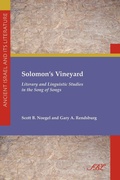 Cover: Solomon's Vineyard - Society of Biblical Literature