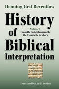 Cover: History of Biblical Interpretation, Vol. 4 - Society of Biblical Literature