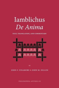 Enlarge image Cover: Iamblichus De Anima - Society of Biblical Literature