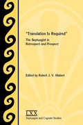 Cover: "Translation Is Required" - Society of Biblical Literature