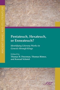 Enlarge image Cover: Pentateuch, Hexateuch, or Enneateuch? - Society of Biblical Literature