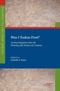 Cover: Was 1 Esdras First? - Society of Biblical Literature