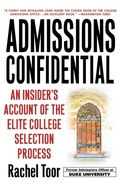 Cover: Admissions Confidential - St. Martin's Griffin