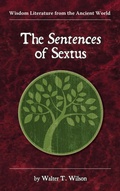 Cover: The Sentences of Sextus - Society of Biblical Literature