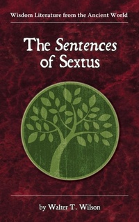 Enlarge image Cover: The Sentences of Sextus - Society of Biblical Literature