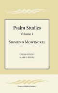 Cover: Psalm Studies, Volume 1 - Society of Biblical Literature