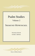 Cover: Psalm Studies, Volume 2 - Society of Biblical Literature