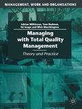 Cover: Managing with Total Quality Management - Red Globe Press