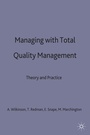 Cover: Managing with Total Quality Management - Red Globe Press