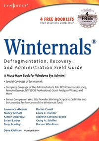 Enlarge image Cover: Winternals Defragmentation, Recovery, and Administration Field Guide - Syngress
