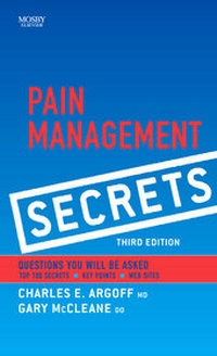 Enlarge image Cover: Pain Management Secrets - Mosby