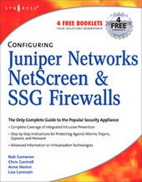 Abbildung von: Configuring Juniper Networks NetScreen and SSG Firewalls - Syngress