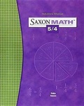 Cover: Saxon Math 5/4 - Saxon Publishers