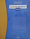 Cover: Saxon Math 6/5 - Saxon Publishers