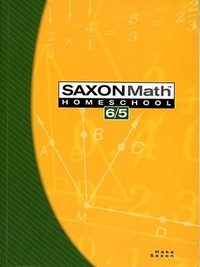 Enlarge image Cover: Saxon Math Homeschool 6/5 - Saxon Publishers