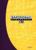 Cover: Saxon Math Homeschool 8/7 - Saxon Publishers