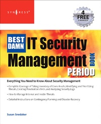Enlarge image Cover: The Best Damn IT Security Management Book Period - Syngress
