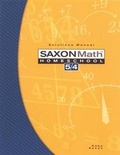 Cover: Saxon Math Homeschool 5/4 - Saxon Publishers