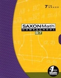 Cover: Saxon Math Homeschool 7th Grade - Saxon Publishers