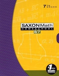 Enlarge image Cover: Saxon Math Homeschool 7th Grade - Saxon Publishers