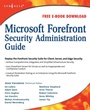 Cover: Microsoft Forefront Security Administration Guide - Syngress