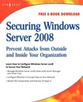 Cover: Securing Windows Server 2008 - Syngress