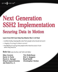 Abbildung von: Next Generation SSH2 Implementation - Syngress