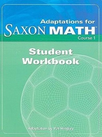 Enlarge image Cover: Adaptations Student Workbook - Saxon Publishers