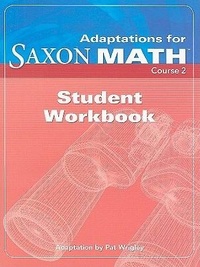 Enlarge image Cover: Adaptations Student Workbook - Saxon Publishers