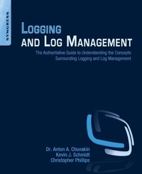 Enlarge image Cover: Logging and Log Management - Syngress