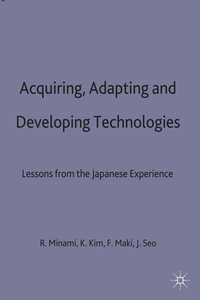 Enlarge image Cover: Acquiring, Adapting and Developing Technologies - Palgrave Macmillan