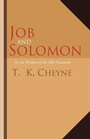 Cover: Job and Solomon - Wipf & Stock Publishers