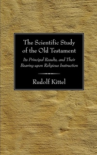 Bild: Scientific Study of the Old Testament - Wipf & Stock Publishers