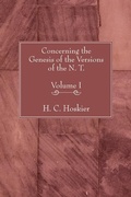 Abbildung von: Concerning the Genesis of the Versions of the N.T., 2 Volumes - Wipf & Stock Publishers