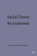 Cover: Social Choice Re-examined - Palgrave Macmillan