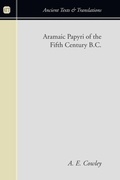 Cover: Aramaic Papyri of the Fifth Century B.C. - Wipf & Stock Publishers
