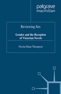 Cover: Reviewing Sex - Palgrave Macmillan
